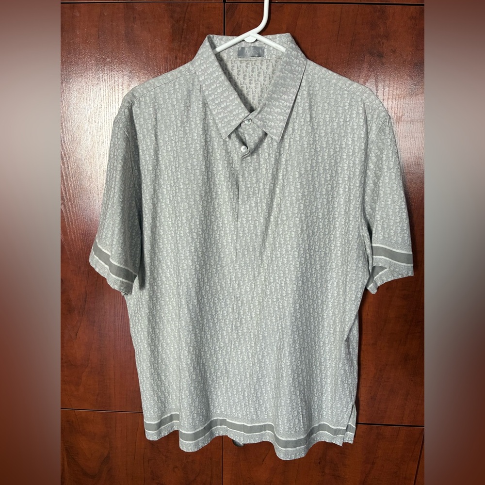 Dior Oblique Button Up Shirt